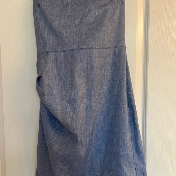 Blue chambray Dress - Picture 3 of 3